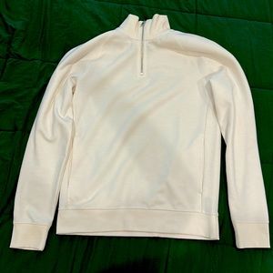 H&M quarter zip cream